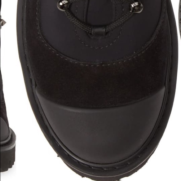 Valentino garavani rockstud cap toe combat boot - Picture 5 of 11